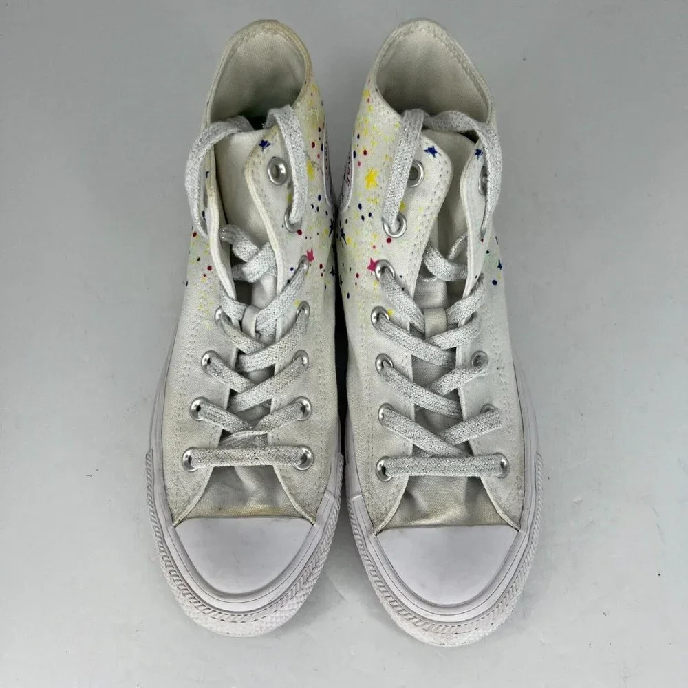Converse Kids 266455F White Chuck Taylor All Star High Top Stars Size 6 Sneakers